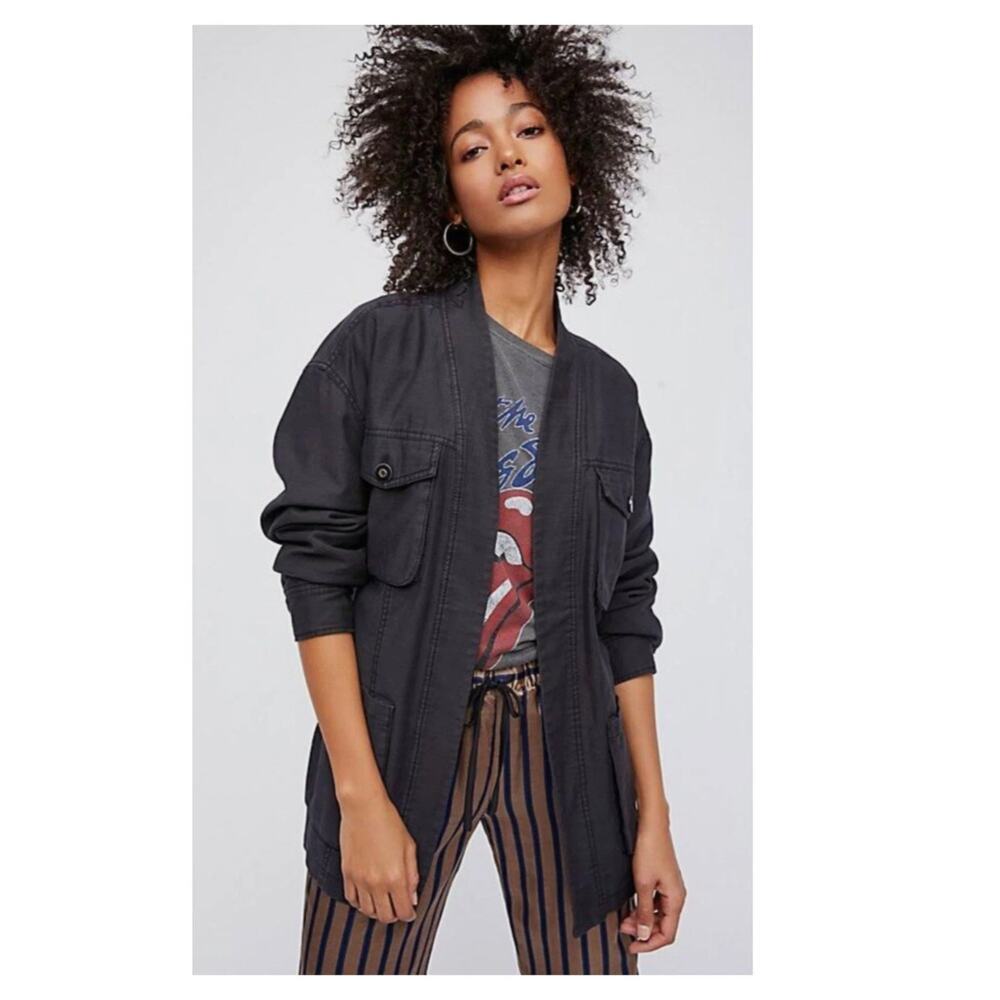 NEW Free People In our Nature Cargo Jacket Size Medium